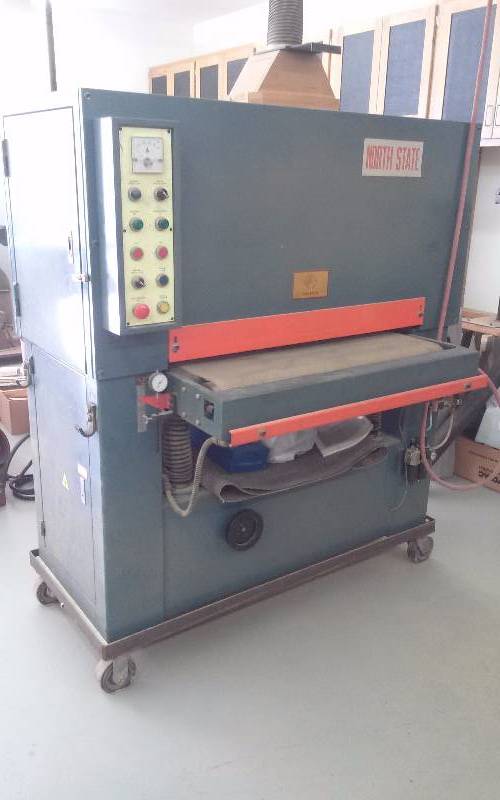 lot 27 image: North State IndustrialCommercial 36 Wide Belt Sander, Model CP-900AE, Excellent running