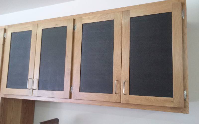 lot 38 image: Modular Shop Cabinet.  Solid wood.  Create your ultimate shop  Can be mixedmatched with other auction lots.