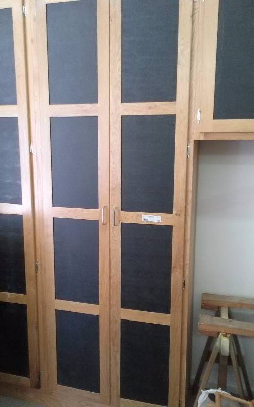 lot 39 image: Modular Shop Cabinet.  Solid wood.  Create your ultimate shop  Can be mixedmatched with other auction lots.