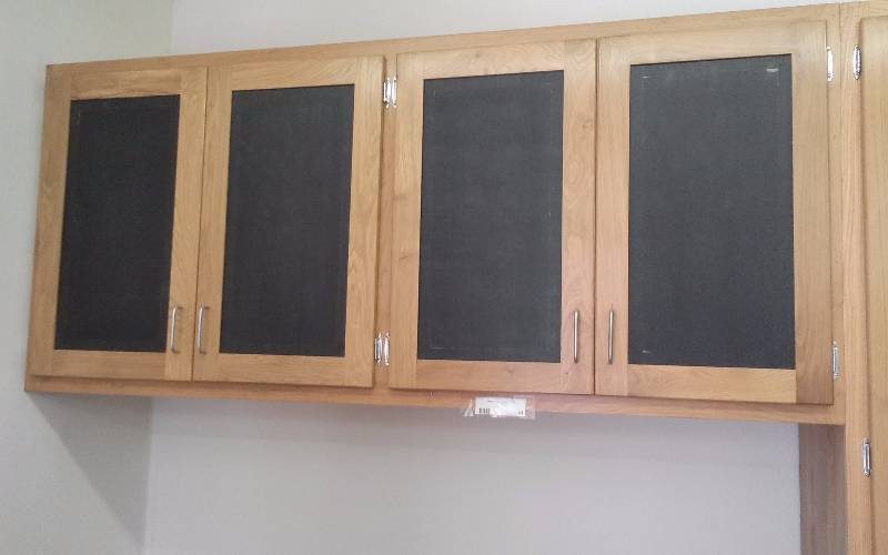 lot 41 image: Modular Shop Cabinet.  Solid wood.  Create your ultimate shop  Can be mixedmatched with other auction lots.