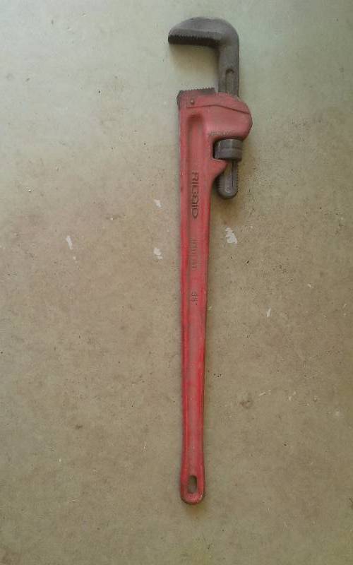lot 50 image: Ridgid Pipewrench, 36, 4 Jaw