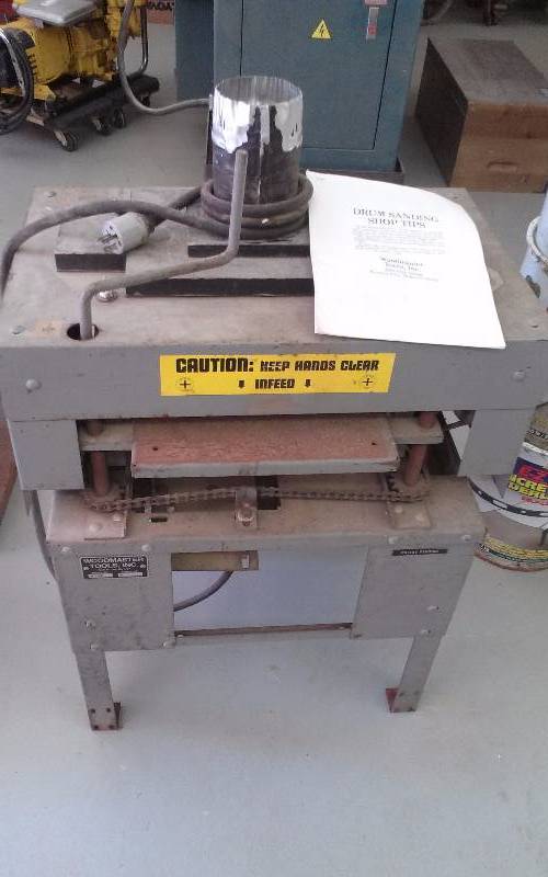 lot 57 image: Woodmaster Drum Sander Model W-1200