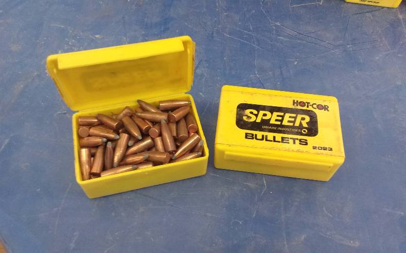 lot 73 image: Ammo - (2) Boxes Speer 30 Cal, 150g, 100ct