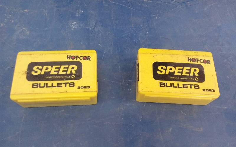 lot 74 image: Ammo - (2) Boxes Speer 30 Cal, 150g, 100ct