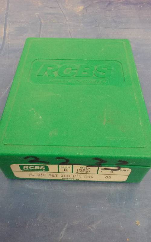 lot 84 image: RCBS Reload Die - 300 WIN Mag