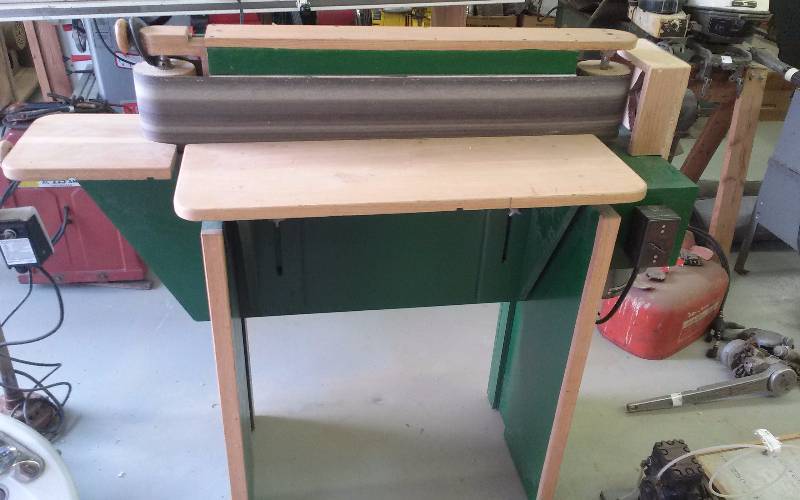 lot 93 image: Homemade Horizontal Sander