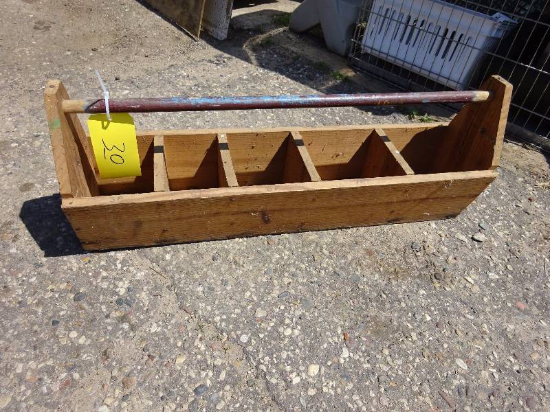 Old Wooden Caddy