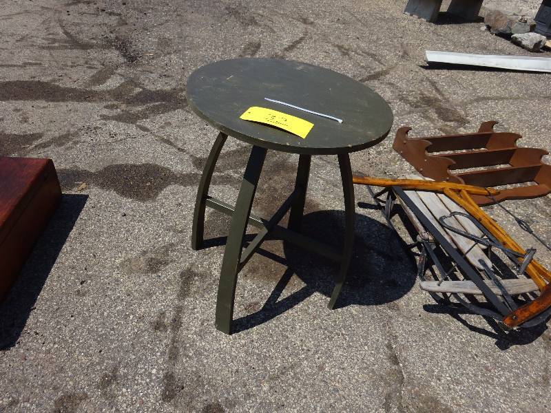 Unusual Shaped Wood Table