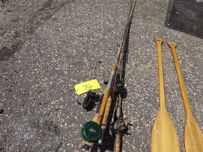 Vintage Fly and Spinning Rods and Reels