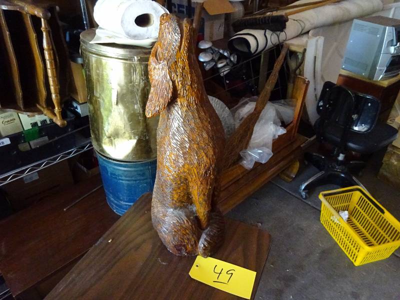 Wood Carved Statue