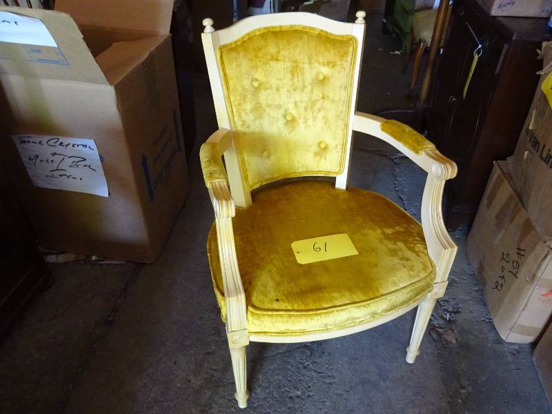 Yellow Arm Chair