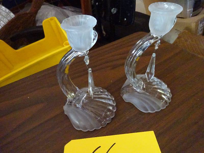 Art Deco Candle Holders