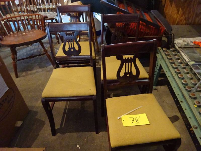 Harp Back Dining Chairs