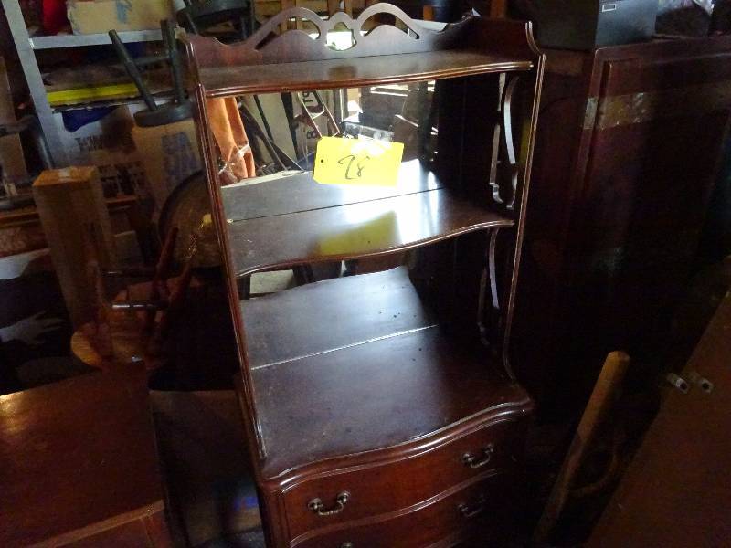 Petite Mirrored Shelf