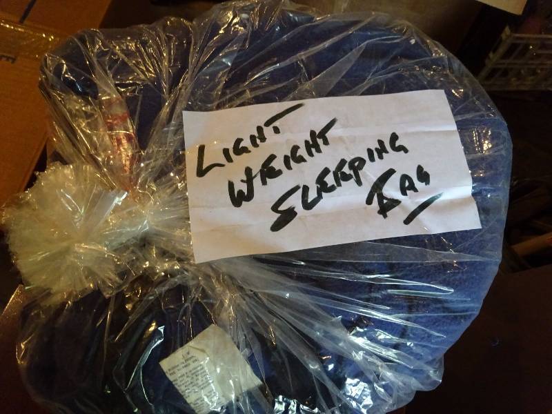 Lot of Sleeping Bags