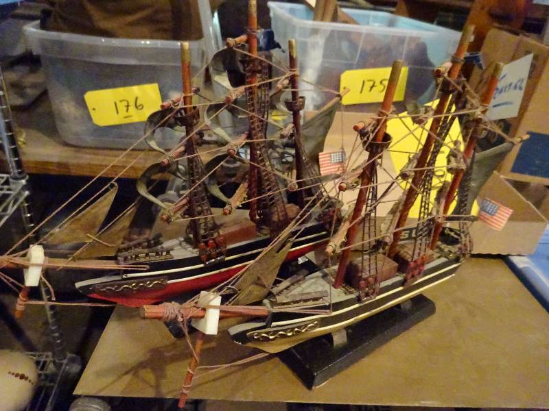 Two Model Ships