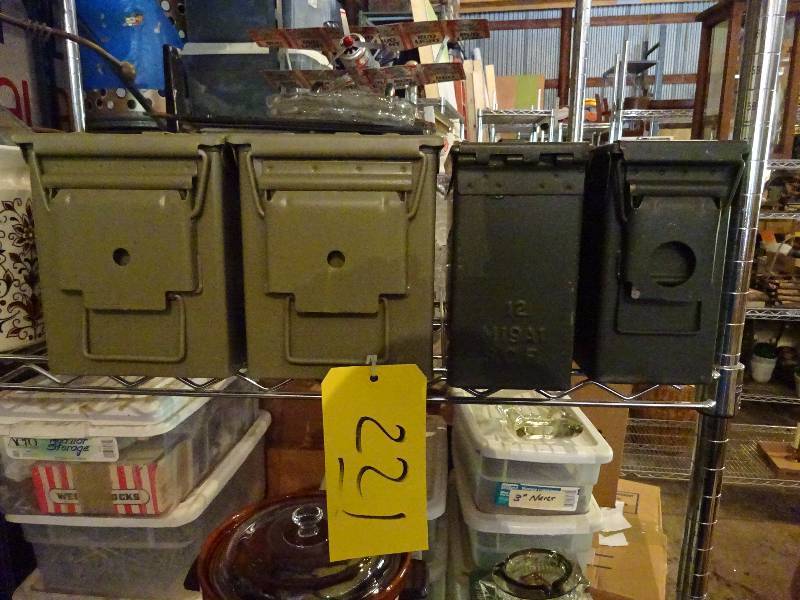 4 Ammo Cans
