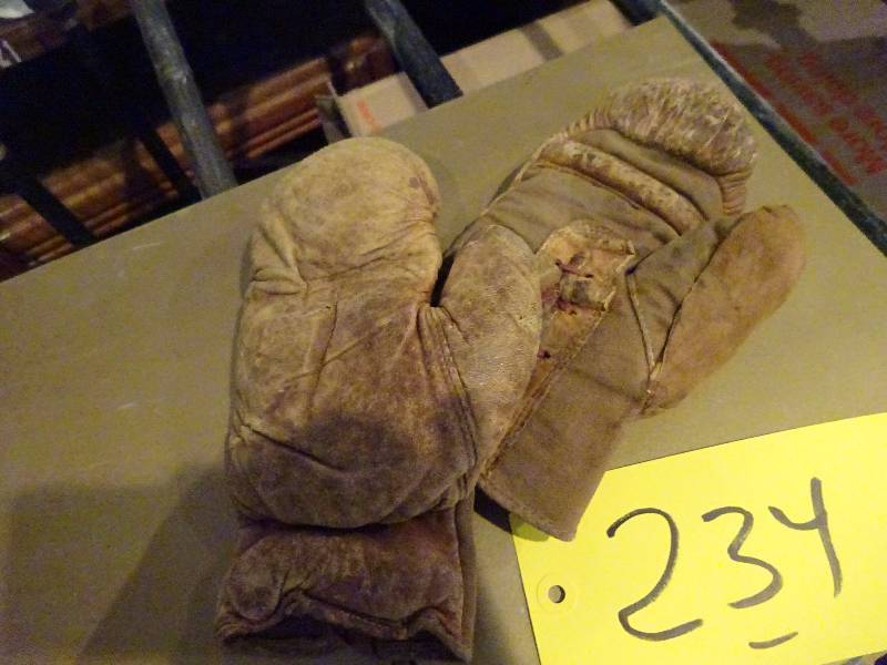Pair of Old Kids Boxing Gloves