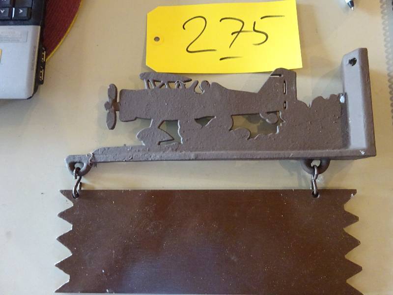Airplane Door Side Nameplate
