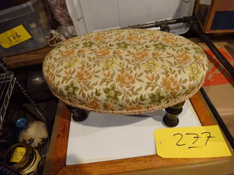 Old Oval footstool