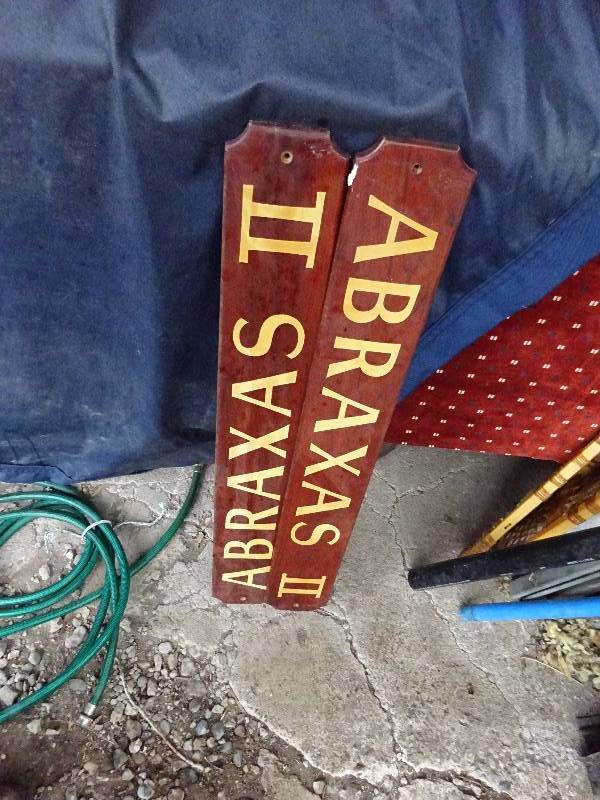 Teak Nameplates