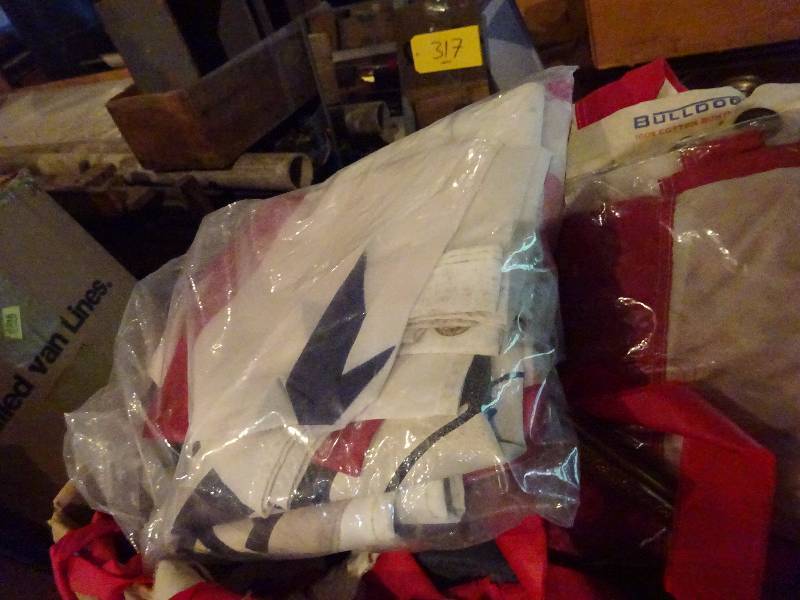 Lot of Old Flags
