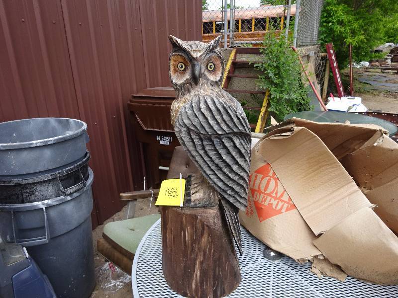 Wooden Owl