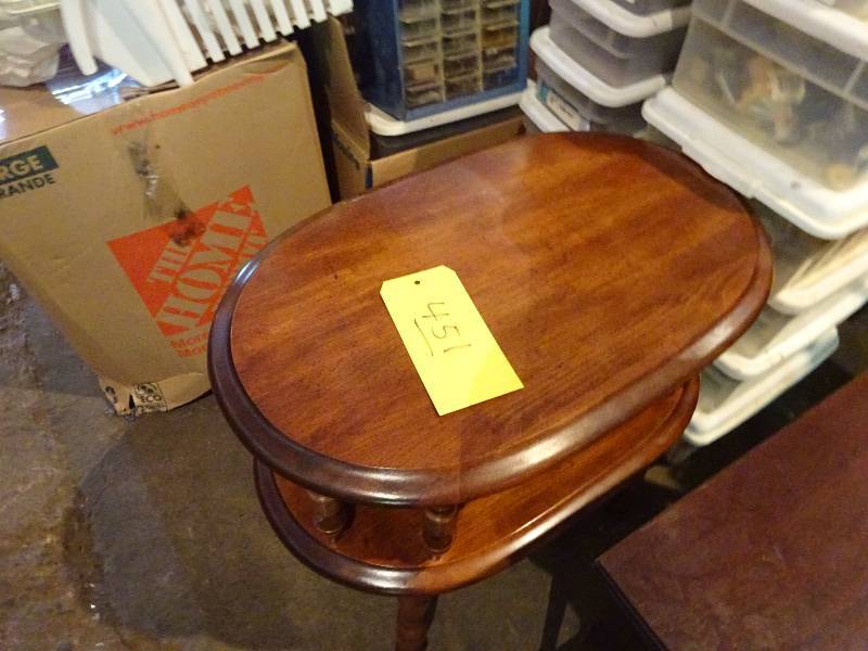 Oval table