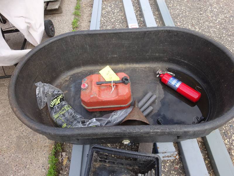 Large Tub, Gas Tank