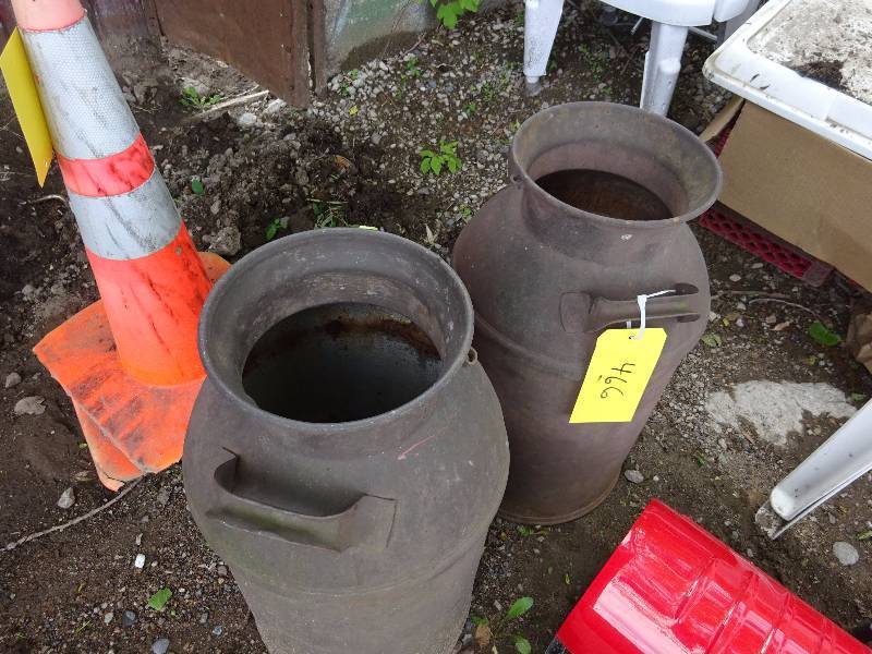 Two Milk Cans