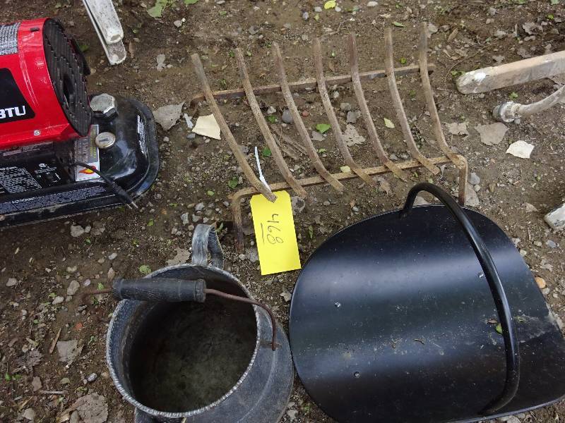 Fire Grate, Carrier, Enamel Pot