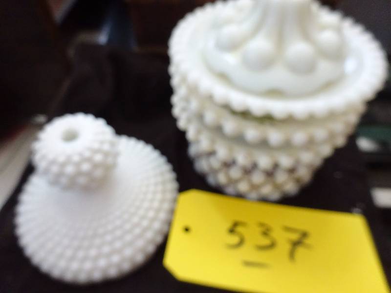 Unusual Milkglass Fixture Pieces