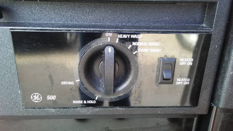 lot 22 image: Working  Dishwasher.used black front