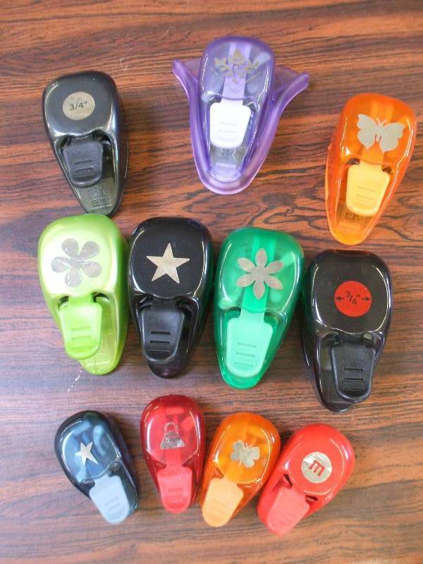 SCRAPBOOK PAPER PUNCHES