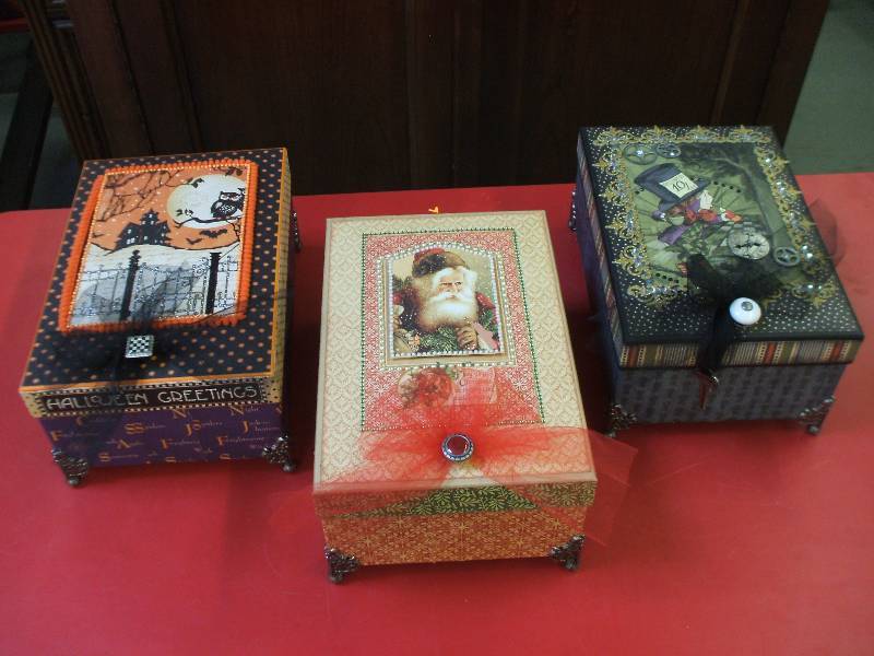 DECORATED BOXES