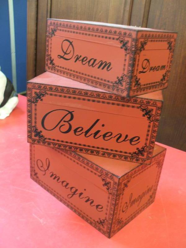 DREAM, BELIEVE, IMAGINE