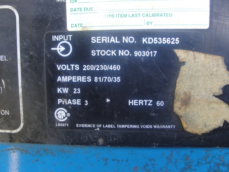 MILLER DELTA WELD 451  3 PHASE WELDER