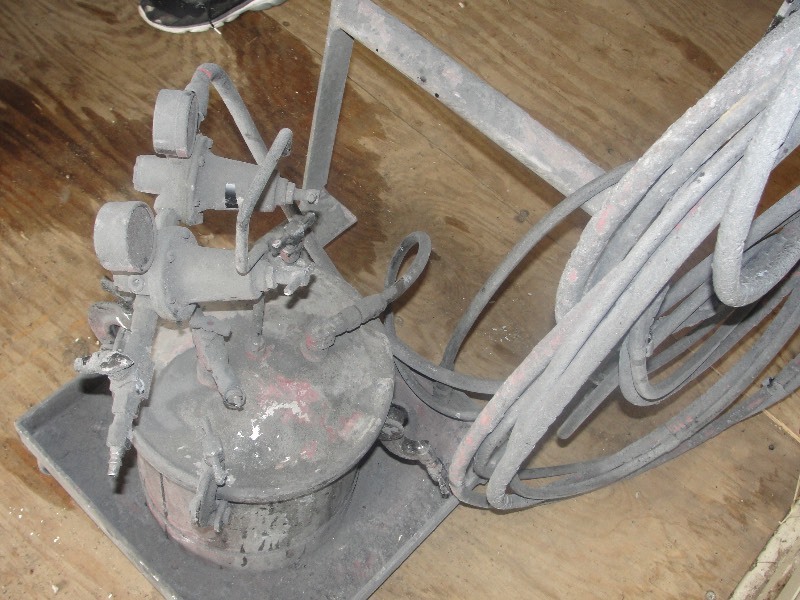 Pressure Pot on Cart