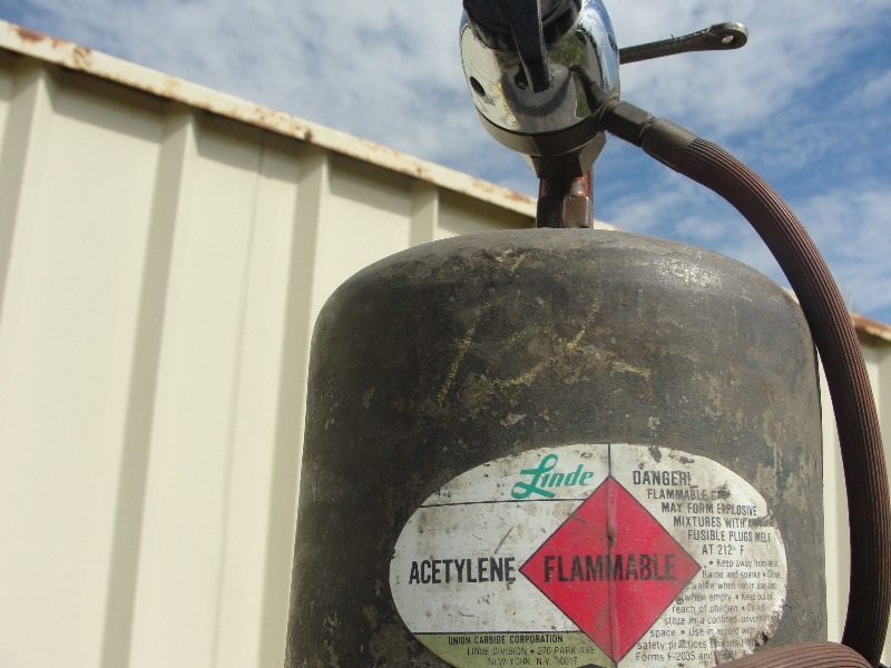 Acetylene Linde Tank