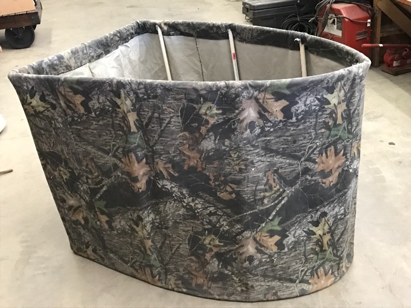 lot 39 image: Custom PVC-Framed Hunting Blind ...