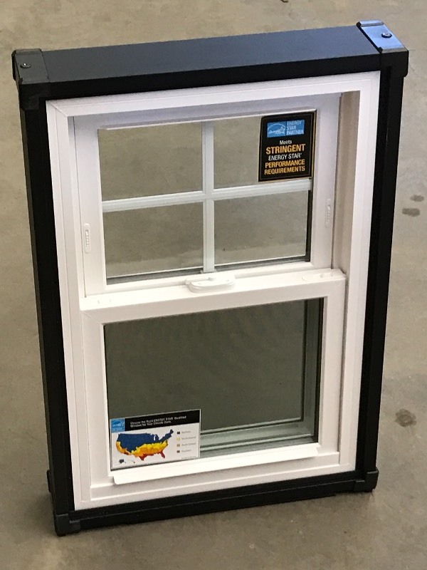 lot 56 image: (1) New 20x30 Vinyl Window ...