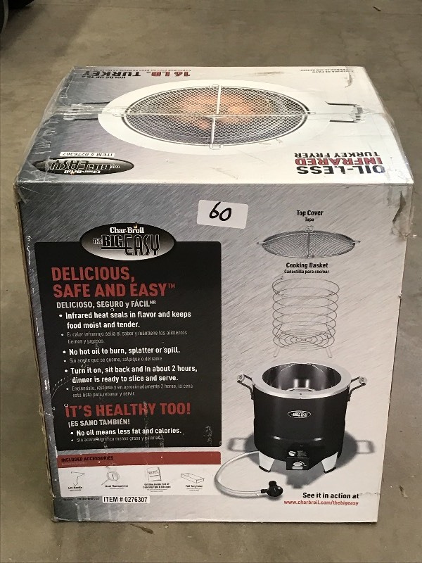 lot 60 image: Unused Char-Broil The Big Easy In...