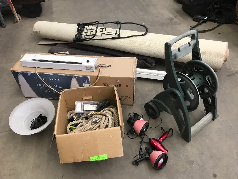 lot 61 image: Large Lot Of 7ft Christmas Tree, L...