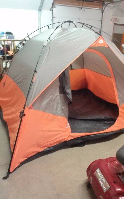 lot 10 image: NEW Ozark Trail Instant Up Dome Tent, 6 Person