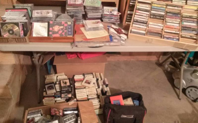 lot 45 image: Lot - 8 Track Tapes, Cassette Tapes