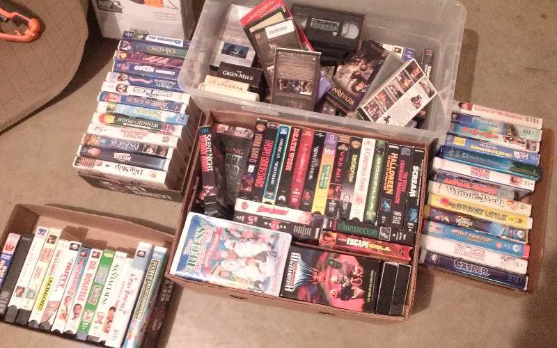 lot 47 image: Lot - VHS - Some Disney, etc