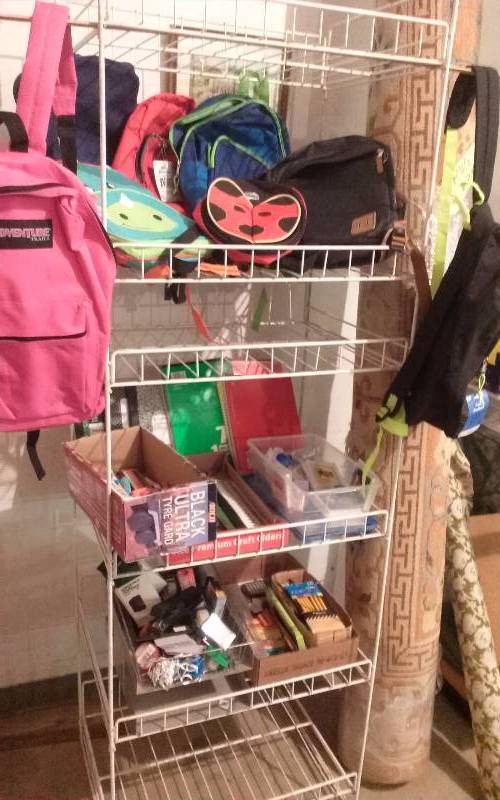 lot 52 image: Lot - SchoolOffice Supplies, NEW Backpacks