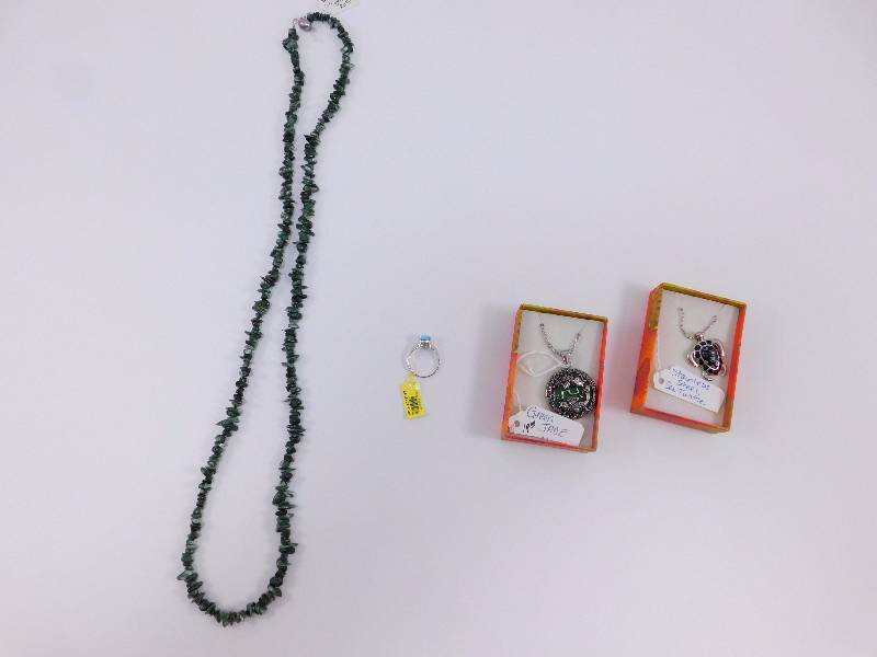 3 Necklaces and 1 Ring