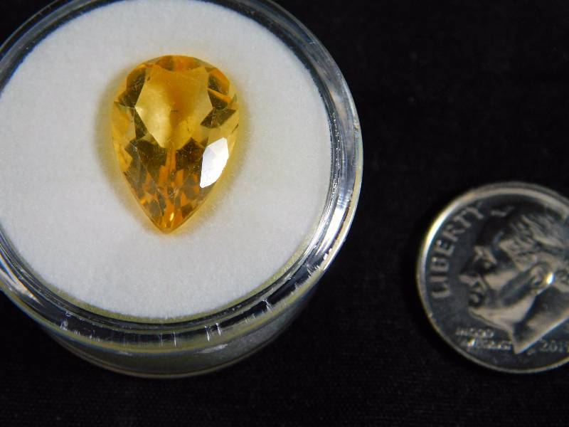 5 ct Pear Cut Gemstone
