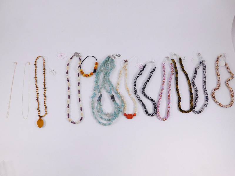 Lot Of Beaded Necklaces